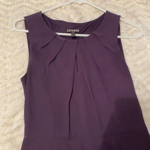 Purple express dress